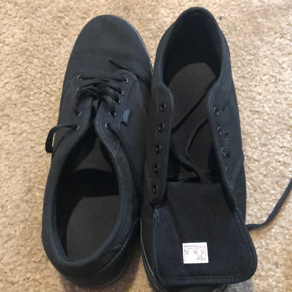 Vans low top.